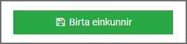 Birta einkunnir